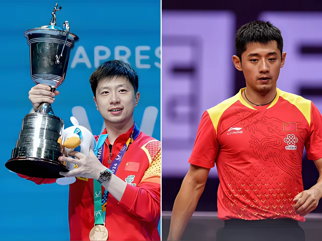 中国队逆转瑞典队，张继科惊艳四座